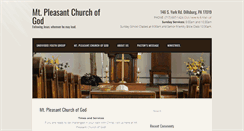 Desktop Screenshot of mtpleasanterc.org
